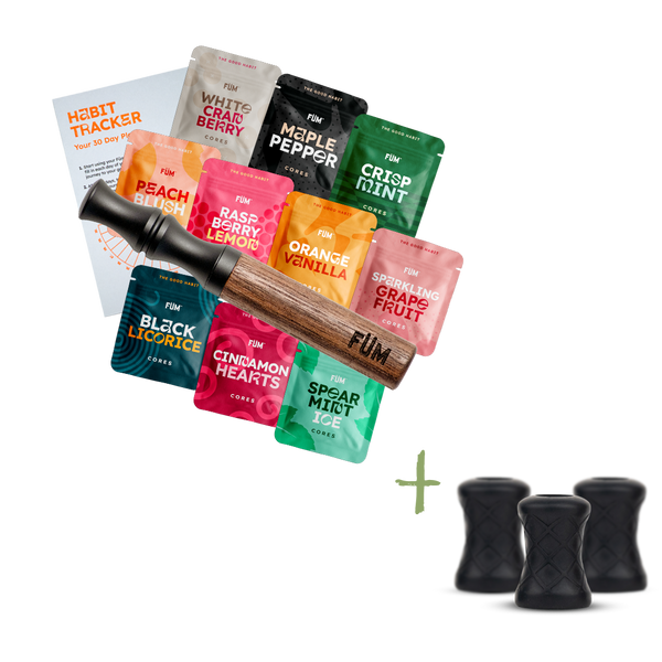 fum.com vape The Journey Pack Solano / Complete Cores Bundle / Walnut Barrel Blue Dream | THCa Boy Party with zero nicotine Flavours:Rush